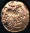 Gold Celtic Full Stater of Tasciovanus, King of the Catuvellauni Tribe (Dating from 20 BC - 9 AD)